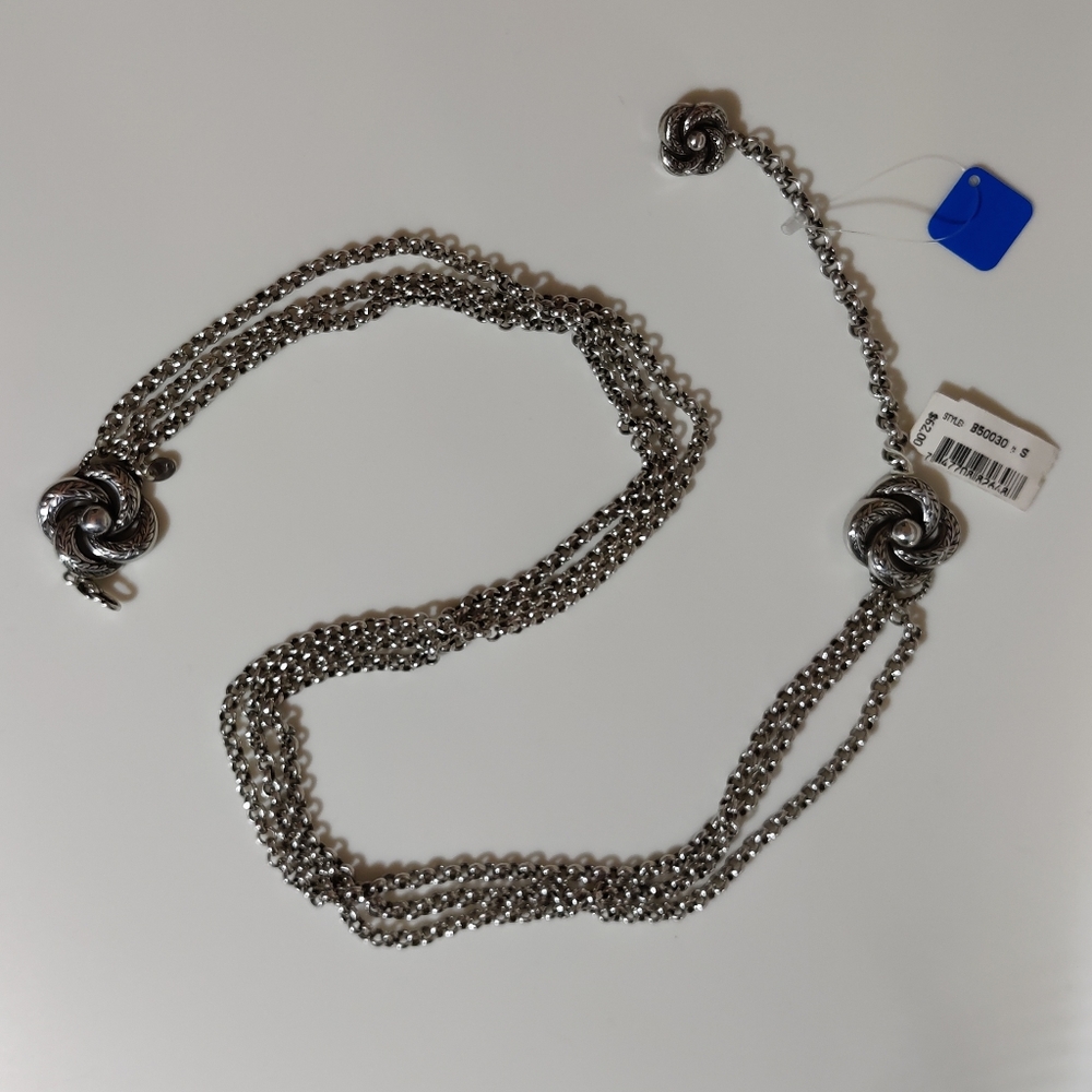 Brighton Silver Chain Necklace/Belt